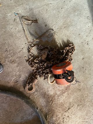 Polipasto de cadena de elevación