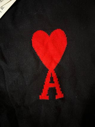 Maglione Ami Paris Nero Taglia M