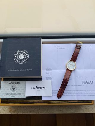 Reloj Longines de Oro 18k Quartz