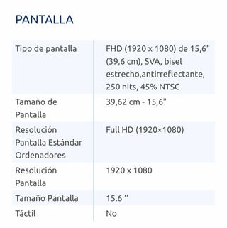HP 250 G9 Portátil 16GB RAM 256GB SSD