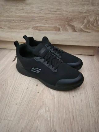 Zapatos Skechers Squad Sr Work Negros