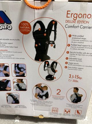 Mochila Portabebés Ergonómic Molto 2 en 1
