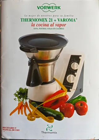 Thermomix y Varoma para cocinar al vapor.