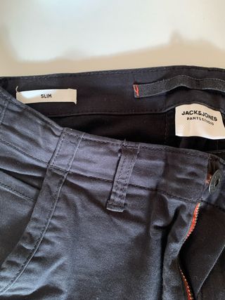 Pantalones cargo Jack & Jones negros