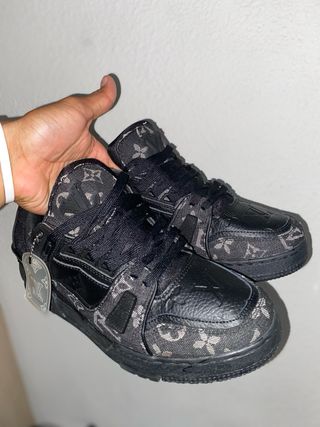 Zapatillas Louis Vuitton Negras Multicolor
