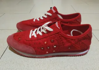 Scarpe Desigual Royal Exotic Rosso - 37