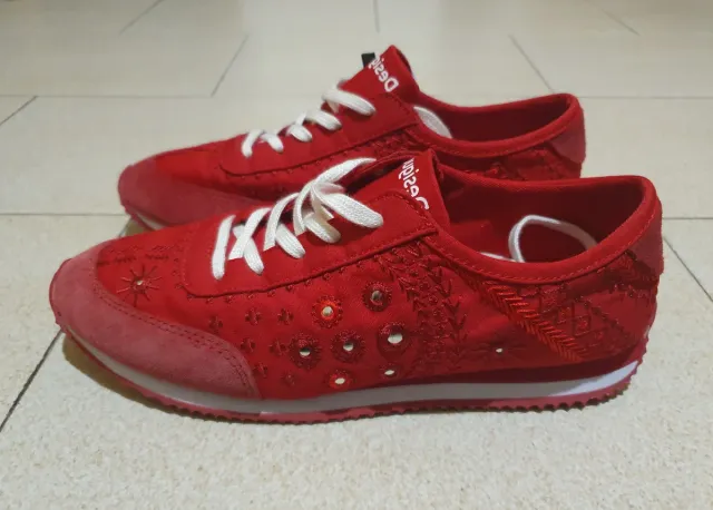 Scarpe Desigual Royal Exotic Rosso - 37
