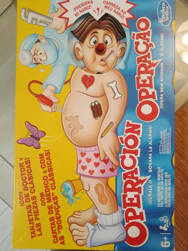 Juego de mesa Operación