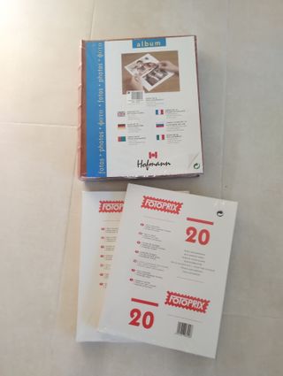 ALBUM DE FOTOS HOFFMAN Y HOJAS AUTOADHESI FOTOPRIX
