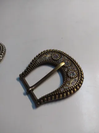 Fibbie per cinture con strass