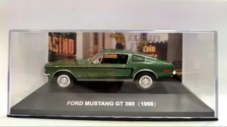 FORD MUSTANG GT 390 (1968) 1:43. Maqueta de metal