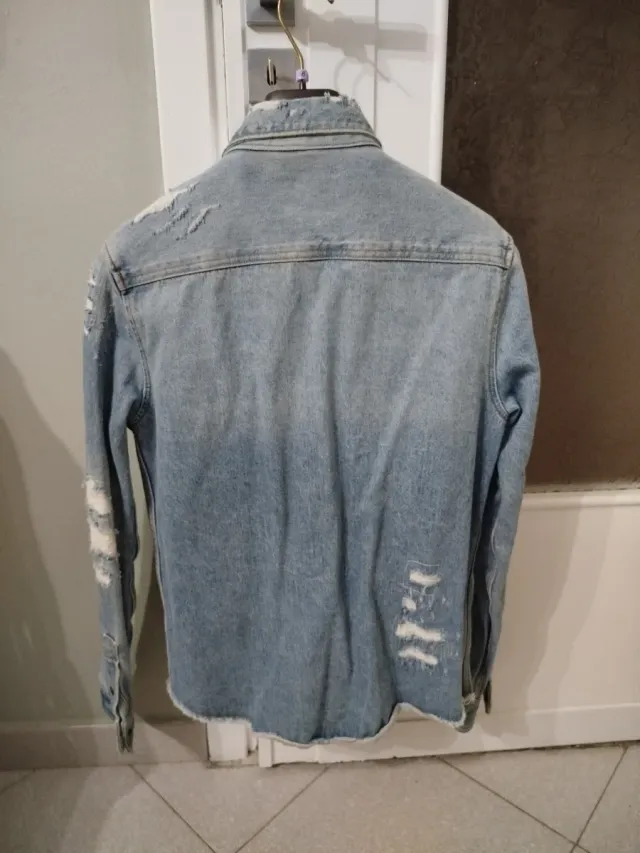 Camicia Zara Denim Strappata