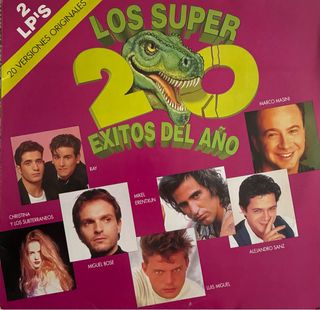 Vinilo 12” Los súper 20 éxitos del año