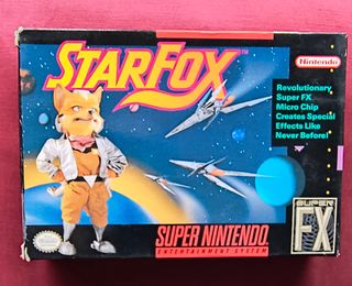 Star Fox SNES Completo Originale Nintendo