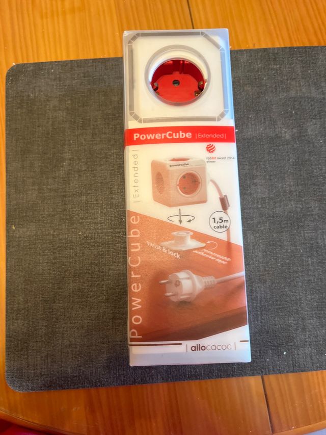 Regleta enchufes Allocacoc PowerCube Extended