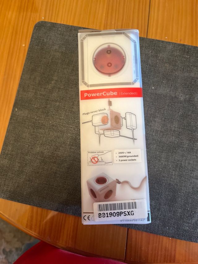 Regleta enchufes Allocacoc PowerCube Extended