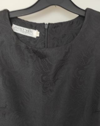 Vestido JUSTSTYLE Negro y Blanco Talla S