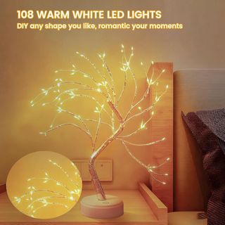 Árbol LED Decorativo Dorado