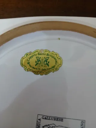 Svuotatasche ceramica con pesce