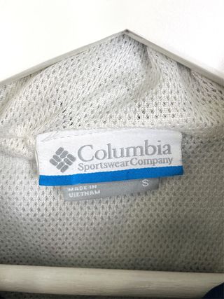 Chaqueta Impermeable Columbia Mujer Retro Y2K