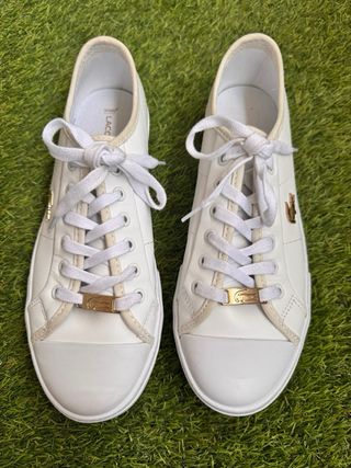 Scarpe bianche da donna Lacoste taglia 38