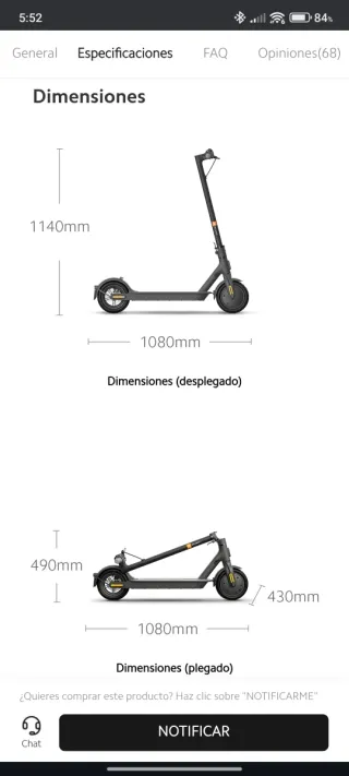 Patinete Eléctrico Xiaomi Mi Electric Scooter