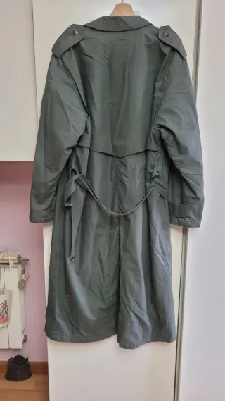 Gabardina caballero verde
