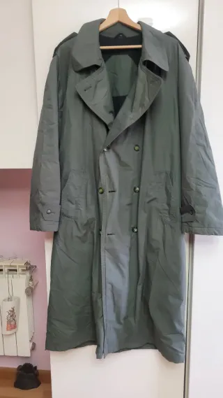 Gabardina caballero verde