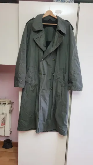 Gabardina caballero verde