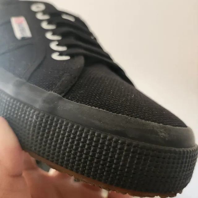 Zapatillas Superga Clásicas Unisex Negras