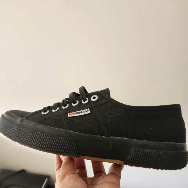 Zapatillas Superga Clásicas Unisex Negras