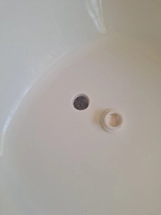 Bañera con soporte plegable y amaca baño