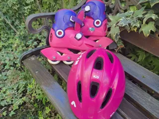 Patines Oxelo Play 3 Rosa + Casco