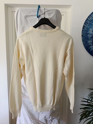 Maglione Brooksfield Cotone Panna Taglia 50