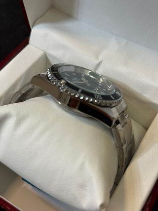 Reloj Automático Winner Negro/Plateado