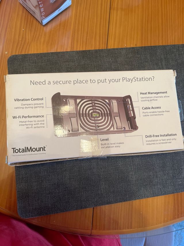 Soporte Pared PS4 Slim TotalMount