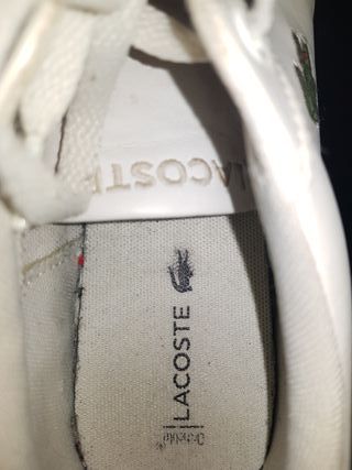 Zapatillas Lacoste Blancas