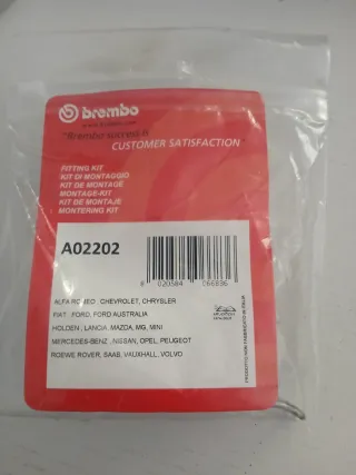 muelle pinza de freno delantero Izq Duster