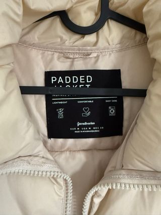Chaleco cropped beige