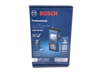 medidor laser bosch azul glm 100-25 c