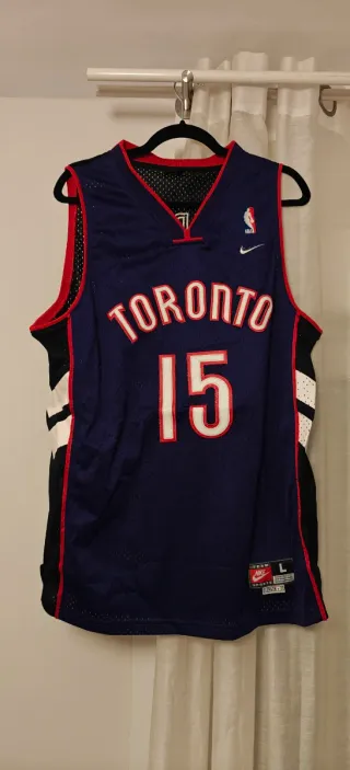 Camiseta Toronto Raptors Vince Carter Talla L