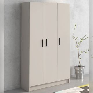 Armario multiuso auxiliar escobero 3 puertas