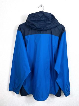 Chaqueta Impermeable Columbia Oversize Azul