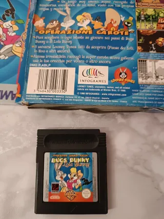 Juego Game Boy Color Bugs Bunny con caja y manual 