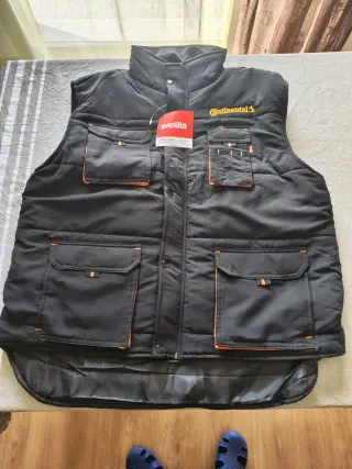 Chaleco de trabajo Continental Negro Talla XL
