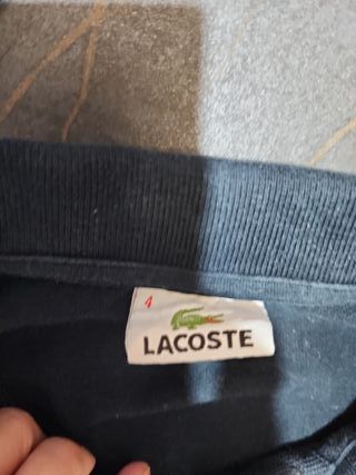 Polo Lacoste manga larga talla 4