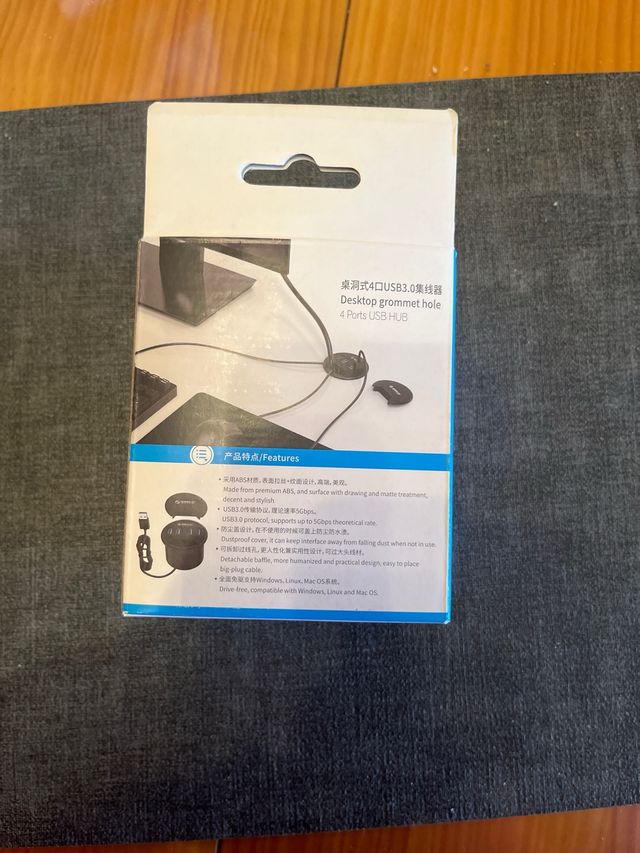 Hub USB ORICO 4 Puertos Negro