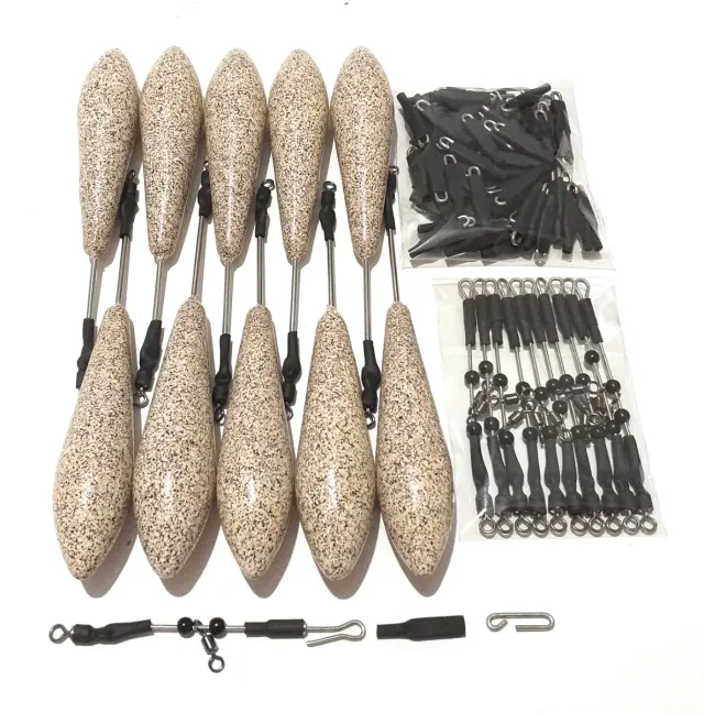 ♦️ 10 plomos pesca surfcasting, grapas, urfes. 