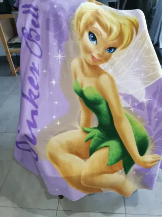 Manta infantil Campanilla Disney