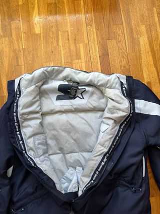 Chaqueta Starter Vintage Azul y Blanca